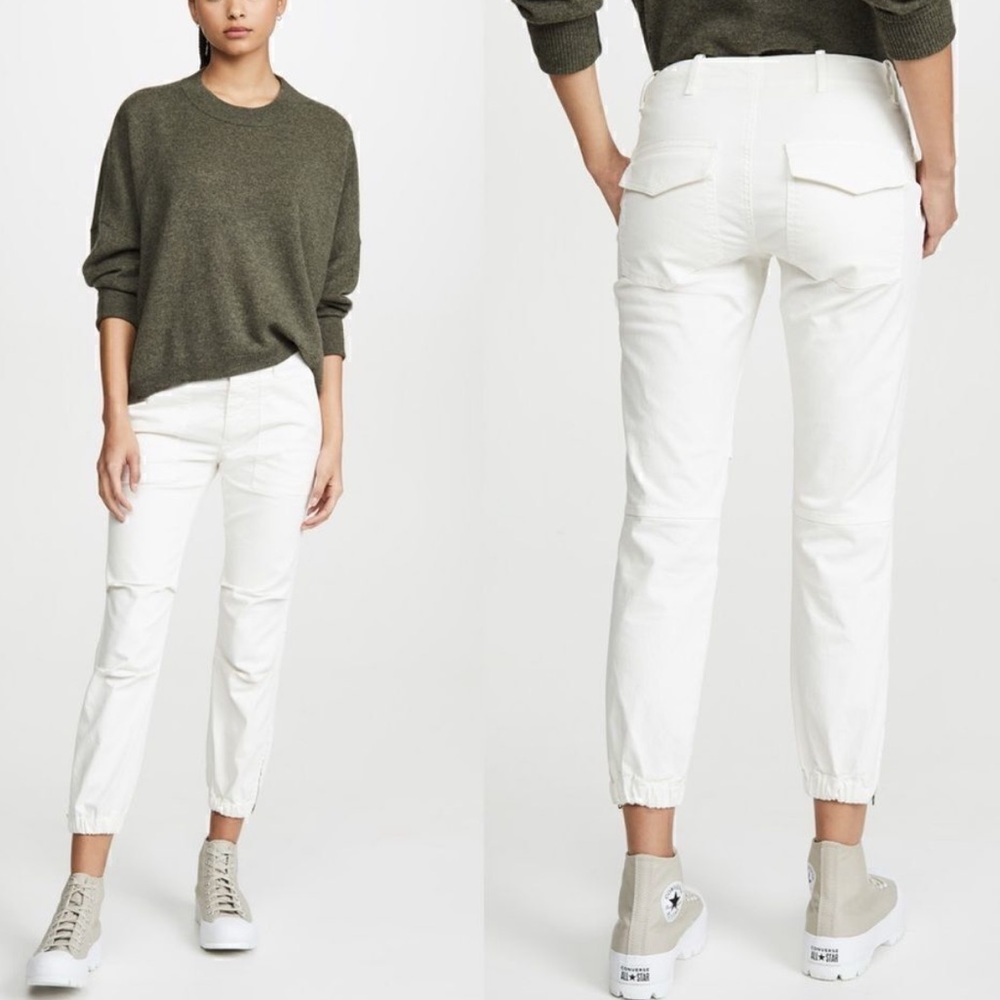 Nili Lotan Cropped Jogger Pants